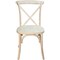 Flash Furniture Advantage Lime Wash X-Back Chair, PK2 X-BACK-LW-2 - alternate 2